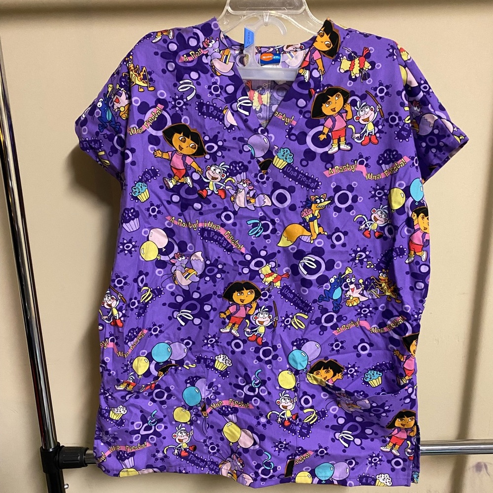 Dora The Explorer Scrub Top